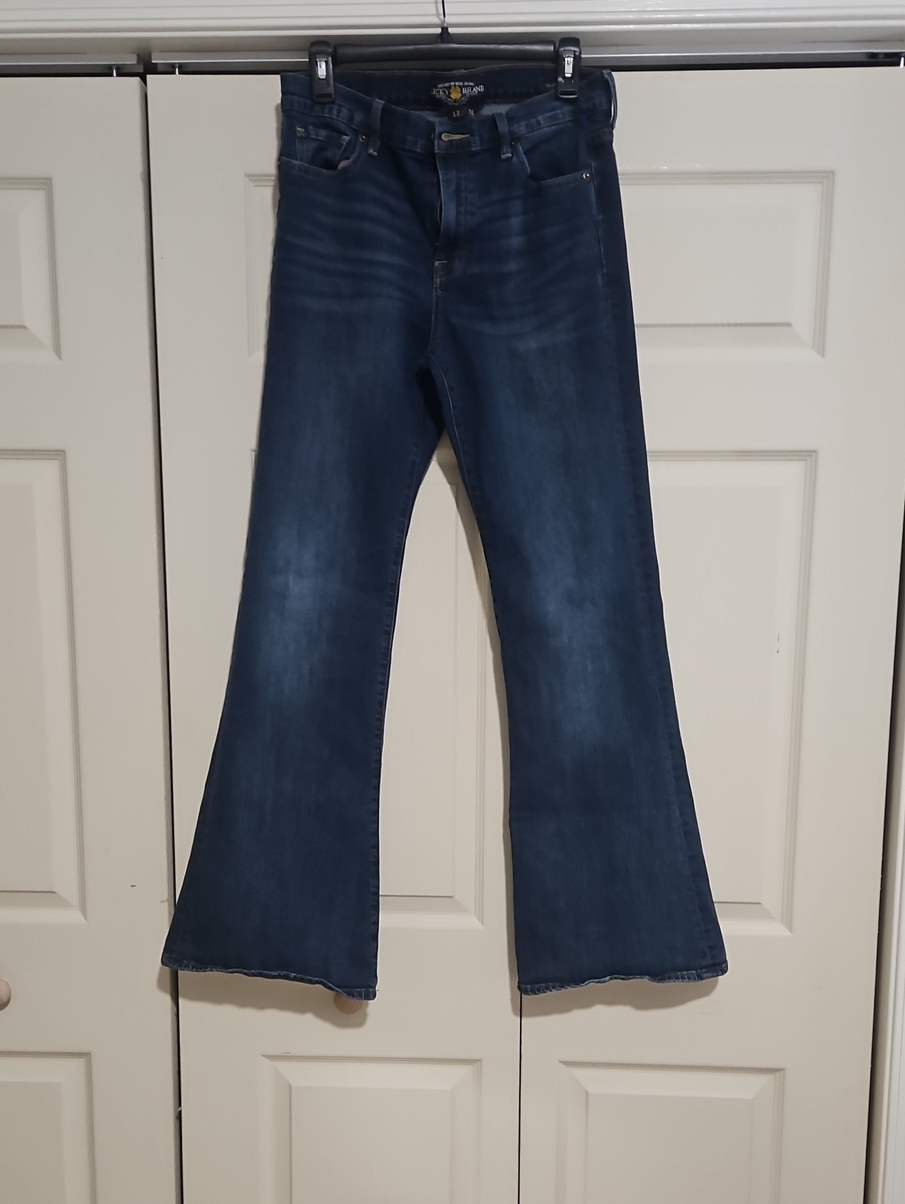 Lucky Brand Dark Indigo Flare Jeans